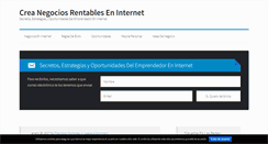 Desktop Screenshot of creandonegocios.com